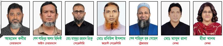 “কবীর চেয়ারম্যান রিংকু সেক্রেটারী বিসিএস খুলনা শাখা কমিটি গঠন”